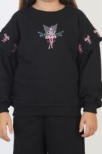 Kuromi Kol Hareketli Nakışlı Kız Tak. - Görsel 2