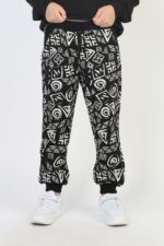 Alt Desenli Kapşonlu  Erkek Takım - Görsel 5