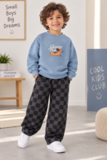 sweatshirt + gabardin pantolon - Görsel 2